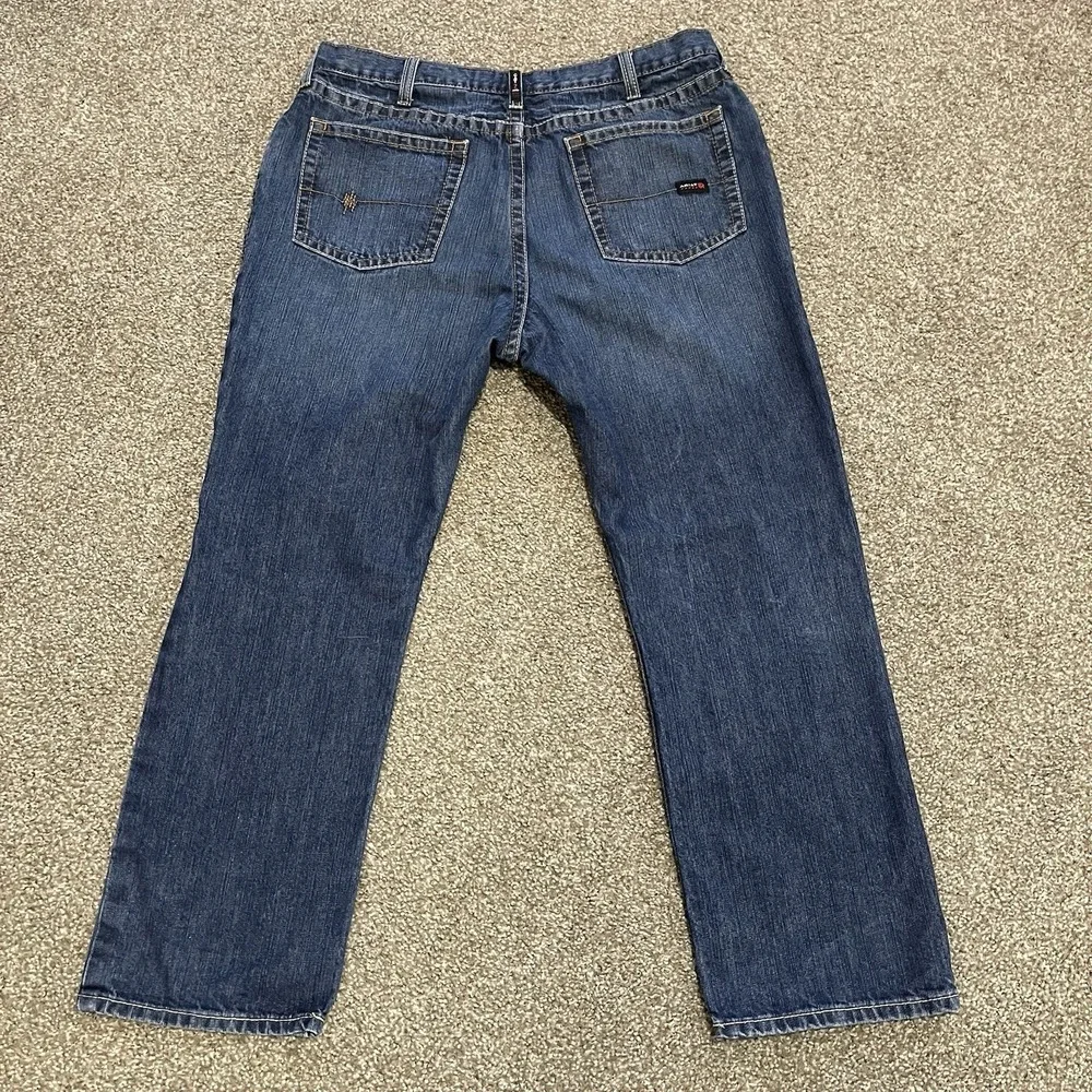 Ariat FR M4 Jeans Mens 42X32 Relaxed Boot Cut CAT2 Flame Fire Resistant Workwear